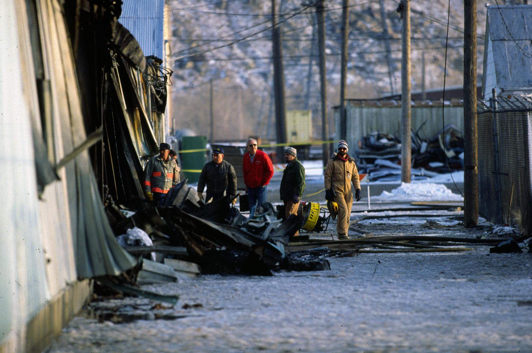 Billings plane crash investigation, Dec. 20, 1992